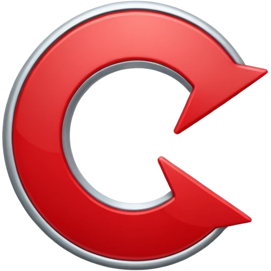 Prompt 15: "Is your backup plan."
Graphic: 🔄 Refresh/loop arrows icon (white with red highlights).
Animation: Arrows rotate smoothly.
Background: Transparent. emoji