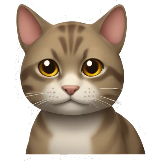 Gato con moño  emoji