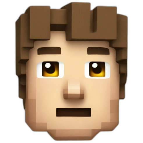 Minecraft Steve emoji