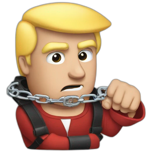 trump-in-handcuffs emoji