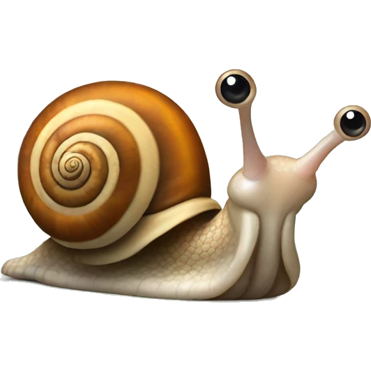 Little smiling Snail emoji