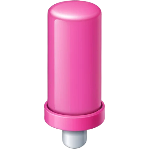 pink push pin  emoji