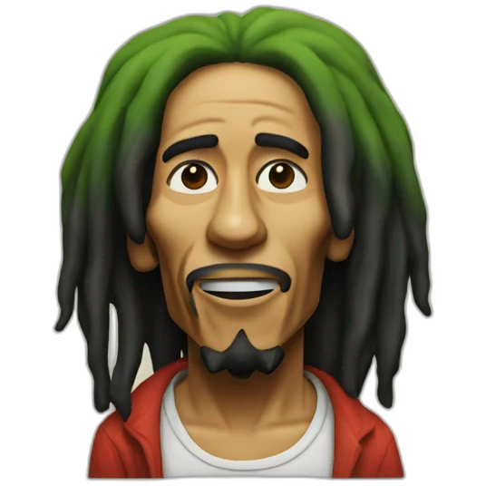 Bob marley stoned emoji