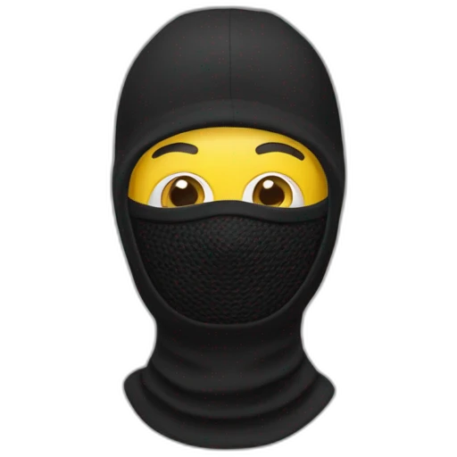 balenciaga-balaclava emoji