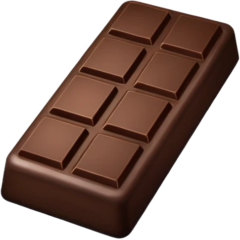 Bar of chocolate  emoji