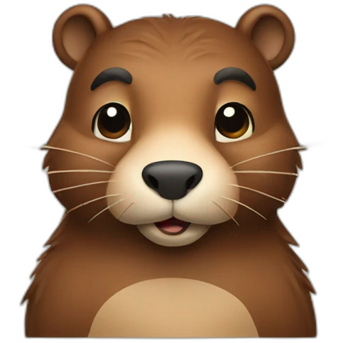 Beaver emoji