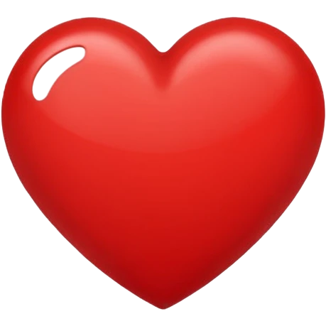 minimalist heart emoji