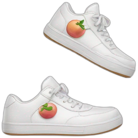 Fancy sneakers  emoji