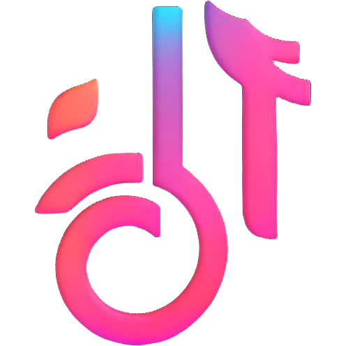 TikTok logo emoji