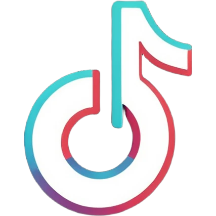 Logo de tik tok emoji