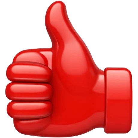 LIKE button for youtube emoji