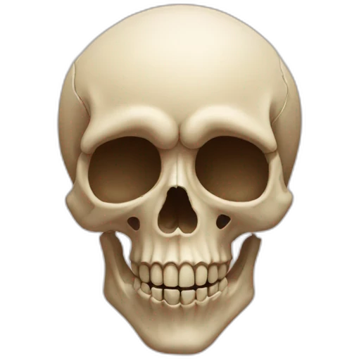 heart shaped skull emoji