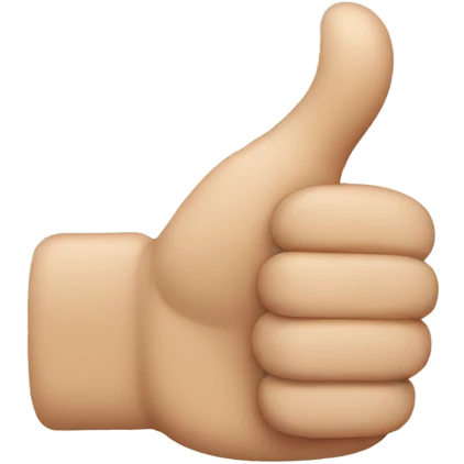 Thumbs up  emoji