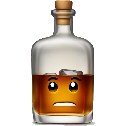 whiskey on the rocks emoji