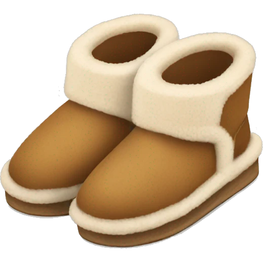 UGG slippers  emoji