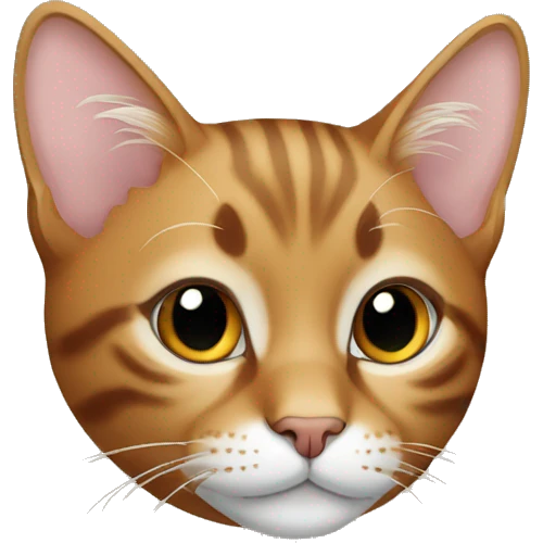 cat brown emoji