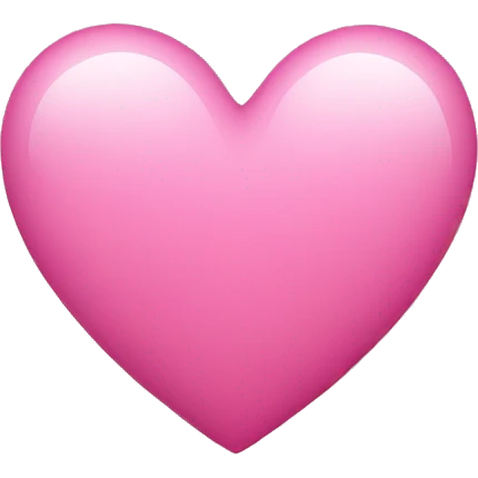 Pink heart emoji