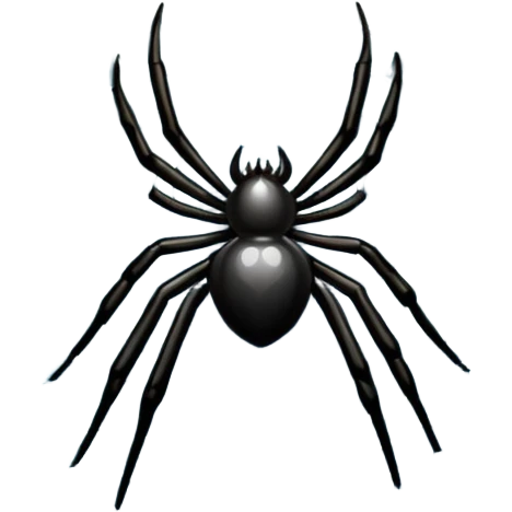A spider web emoji