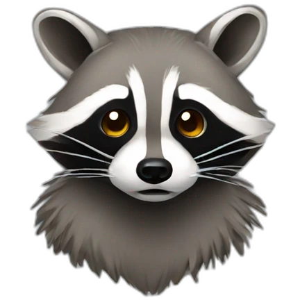 dead raccoon emoji