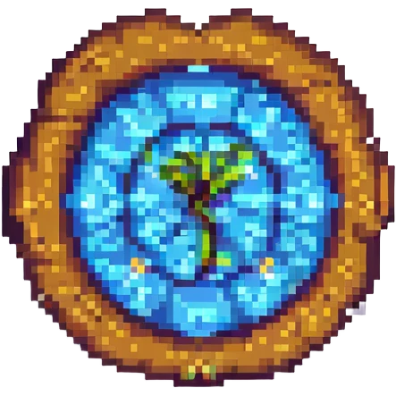 habit symbol, pixel art style emoji