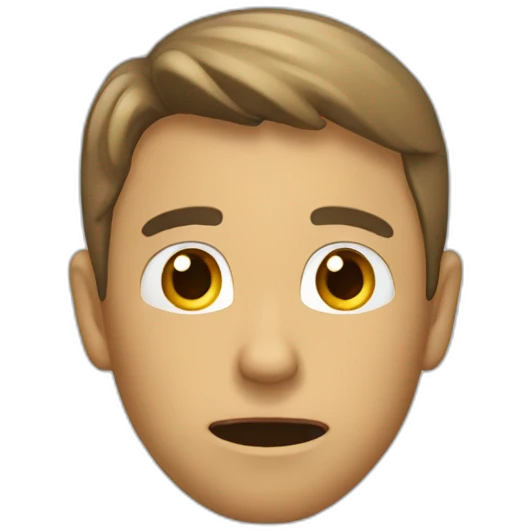 A person who don’t know how to react emoji