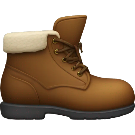 boot with old man emoji