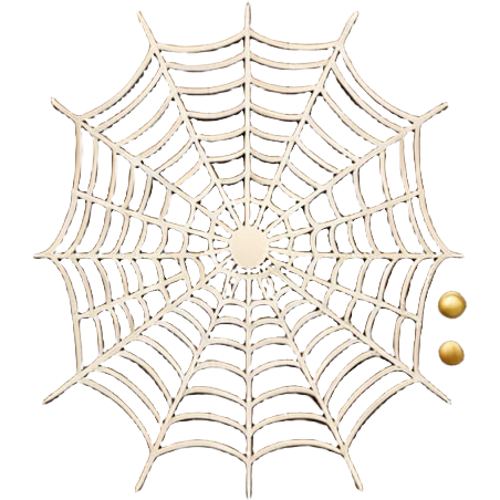 spider webs on door emoji