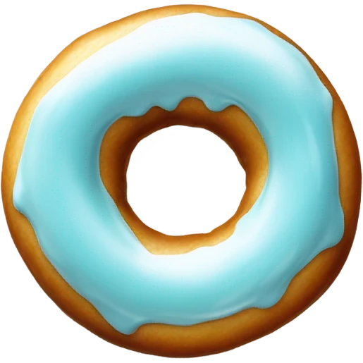 Glazed donut  emoji