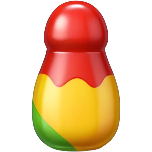 make a skittle emoji