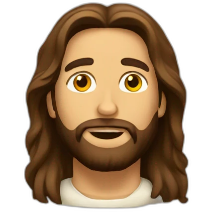 Jesucristo orando emoji emoji