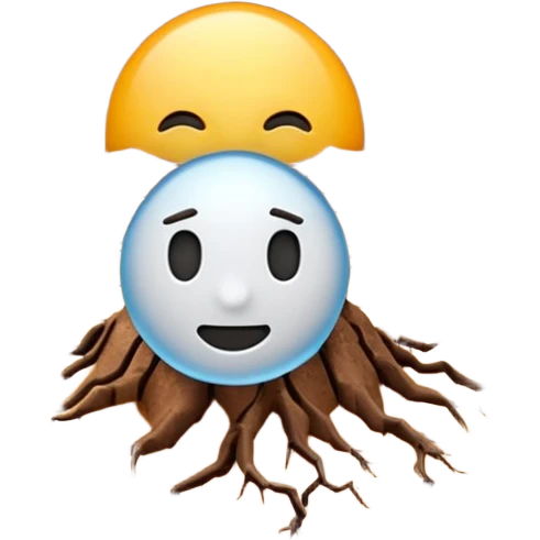 3D render of Drought Crack, miniature weather phenomenon, volumetric particle effects, parched brown earth ground texture, emoji style, isolated on white background --v 6.0. emoji