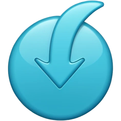 Blue tick emoticon emoji