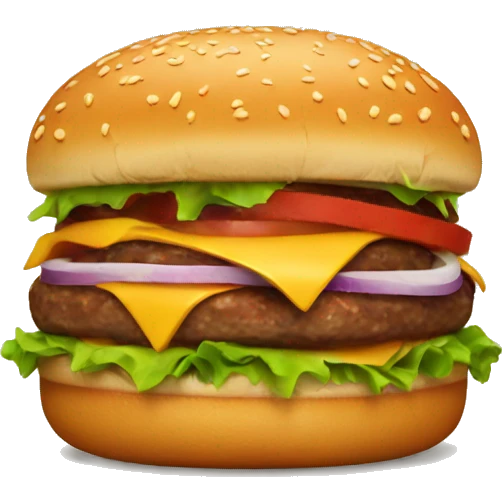 Burger  emoji