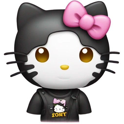 hello kitty wit emoji