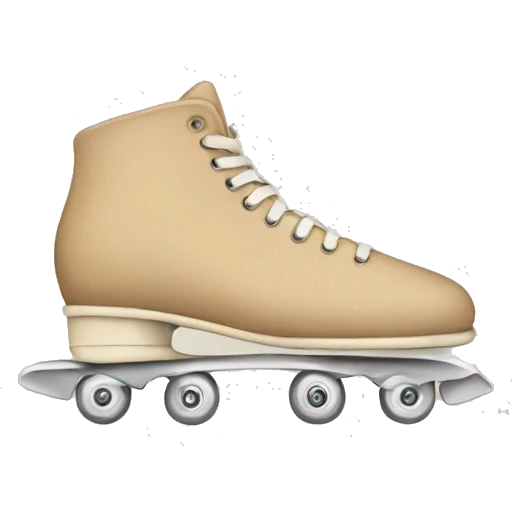 beige skate emoji
