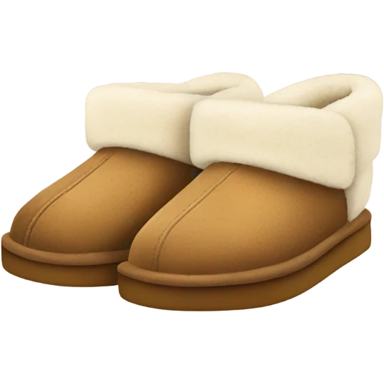 UGG slippers  emoji