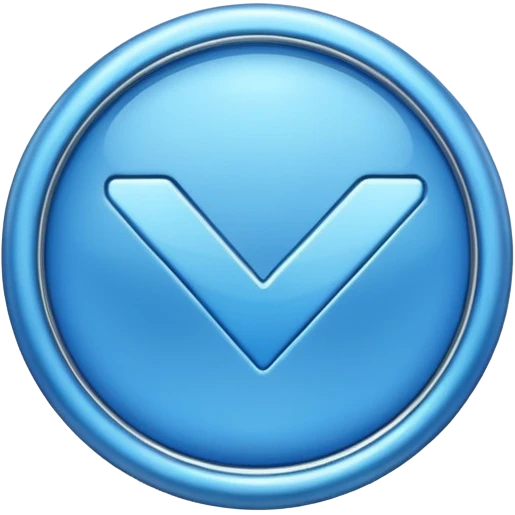 Mavi tık instagram emoji