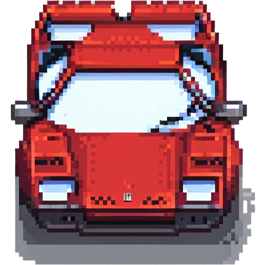 красная Lamborghini Countach, no background emoji