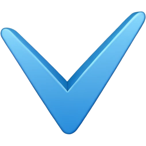 Este emoji✅en azul emoji