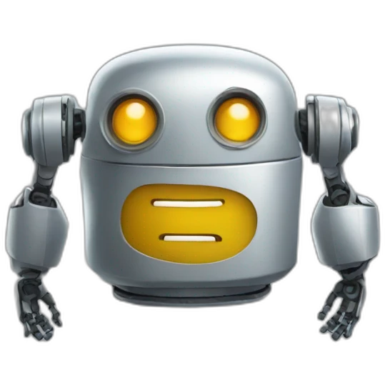 shrug robot emoji
