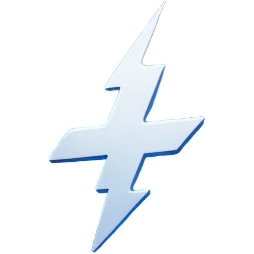 Lightning with field emoji