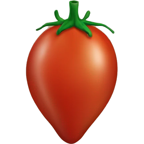 tomato seed brown emoji