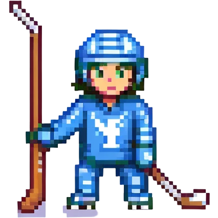 hockey man emoji
