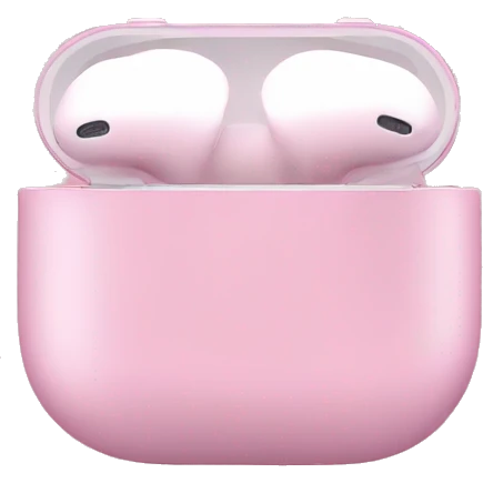 Pink AirPods Max  emoji