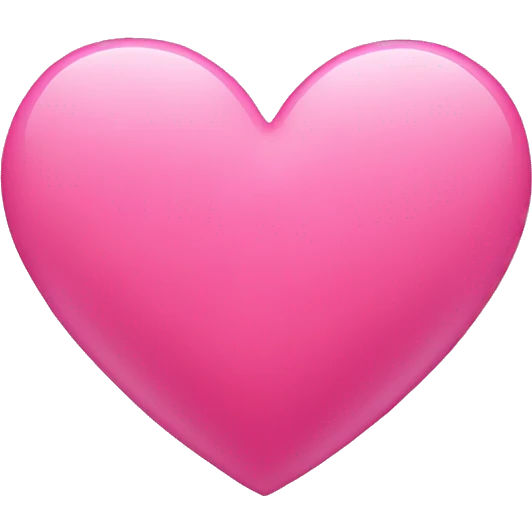Pink heart emoji