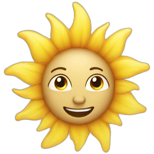 sunshine emoji