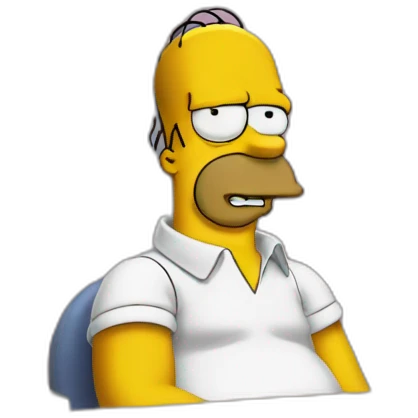 Homer j Simpson emoji