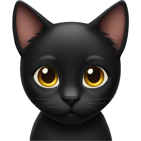 Black cat emoji