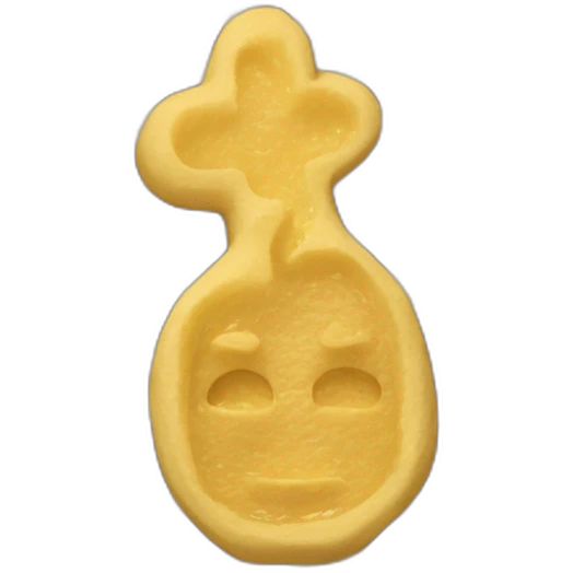 Butter on waffles emoji