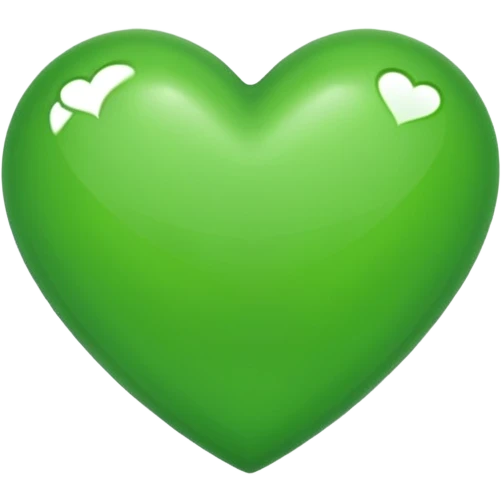 Corazón verde emoji